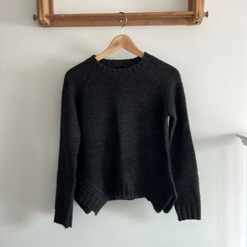 Gorgeous Maje knit sweater with peplum waist size 1 or small